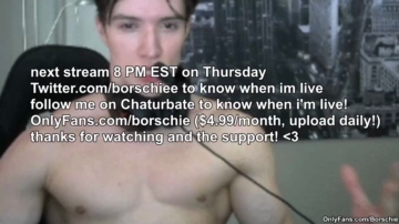 Borschie  17-11-2021 video cumshow